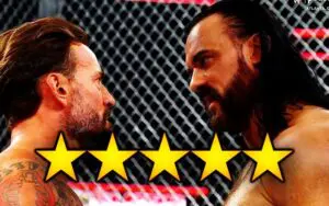 CM Punk vs. Drew McIntyre Hell in a Cell Match at WWE Bad Blood Earns Rare 5-Star Rating