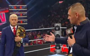 Cody Rhodes and Gunther Share a Tense Moment During 10/14 WWE RAW
