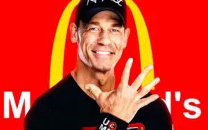 John Cena Announces Live Stream Collaboration with Food Giant McDonald’s: “The Time is NOW” John Cena Announces Live Stream Collaboration with Food Giant McDonald's: “The Time is NOW”