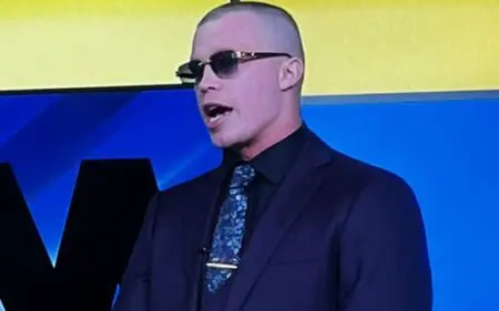 Kyle Fletcher Sports New Look After Shaving His Head on AEW Dynamite Kyle Fletcher Sports New Look After Shaving His Head on AEW Dynamite