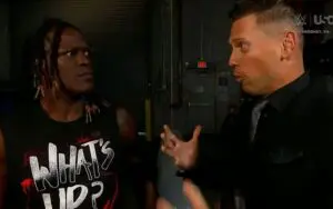 R-Truth Slaps The Miz in Backstage Confrontation on 10/28 WWE RAW