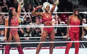 WWE Allegedly Booked The Big Three as Hosts for Bad Blood Due to Diversity Criticism WWE Allegedly Booked The Big Three as Hosts for Bad Blood Due to Diversity Criticism