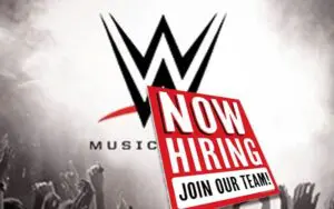 WWE Hiring For New Director of Music Strategy Position