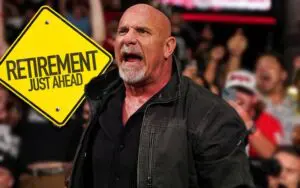 Goldberg Confirms When He Will Have His Retirement Match