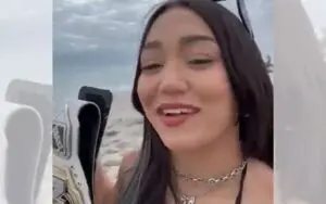 Roxanne Perez Trolls Iron Survivor Competitors While on Beach Getaway Ahead of 11/19 WWE NXT