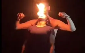 WWE NXT Star Dani Palmer Shows Courage By Swallowing Fireball