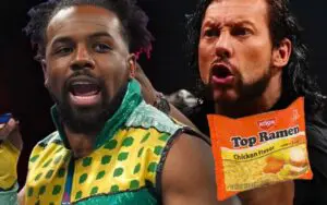 Xavier Woods Roasts Kenny Omega: “Ramen Noodles Needs to Sue Him for That Hair” Xavier Woods Roasts Kenny Omega: “Ramen Noodles Needs to Sue Him for That Hair”