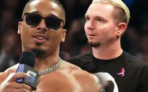 Carmelo Hayes Throws Down Challenge to James Ellsworth Amidst WWE's Transfer Window