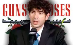 Tony Khan Teases Bigger AEW Collaboration with Guns N’ Roses Tony Khan Teases Bigger AEW Collaboration with Guns N’ Roses
