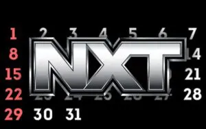 WWE NXT Special Holiday TV Taping Schedule Revealed