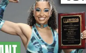 Kelani Jordan Reacts to Winning PWI Rookie of the Year