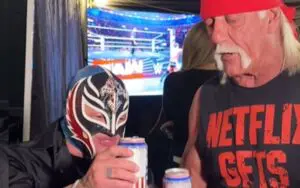 Rey Mysterio Shares Beer with Hulk Hogan Backstage Despite Backlash on RAW Netflix Debut