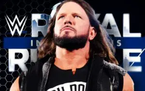 AJ Styles Status Revealed for Royal Rumble Weekend