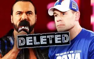 Drew McIntyre Deletes Scathing Video Trashing John Cena Drew McIntyre Deletes Scathing Video Trashing John Cena