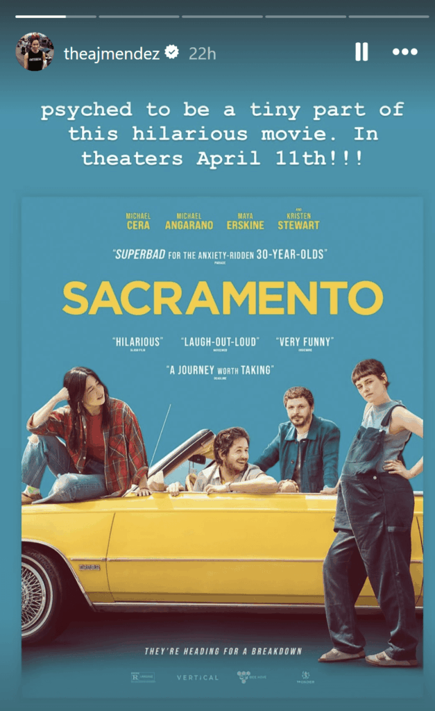 Ex-WWE Star AJ Lee Reveals Role in New Hollywood Film with Michael Cera and Kristen Stewart