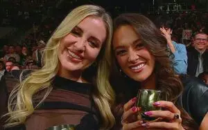 ‘Love Is Blind’ Stars Laura & Brittany Spotted at WWE RAW in Charlotte, NC