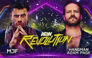MJF vs Hangman Page Added At AEW Revolution 2025 During 2/19 Dynamite MJF vs Hangman Page Added At AEW Revolution 2025 During 2/19 Dynamite