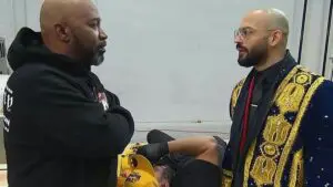 Ricochet Crosses the Line With Bun B Over Trill Burgers in Explosive AEW Collision Segment