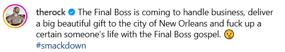 The Rock Reveals Plans to Ruin "A Certain Someone’s Life" on 2/21 WWE SmackDown
