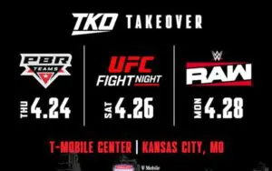 TKO Announces ‘Takeover’ Event in Kansas City Featuring WWE, UFC & PBR