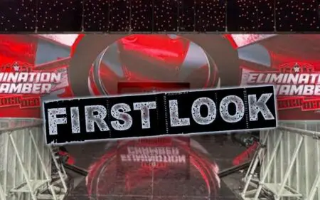 WWE Gives First Look at Elimination Chamber Kickoff Setup in Toronto WWE Gives First Look at Elimination Chamber Kickoff Setup in Toronto