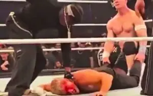 Footage Captures Travis Scott Legitimately Hitting Cody Rhodes at WWE Elimination Chamber