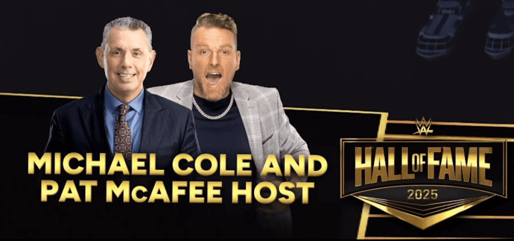 Hosts for the 2025 WWE Hall of Fame Ceremony in Las Vegas Locked In