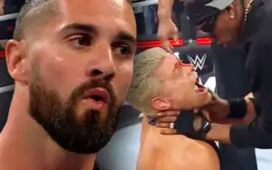 Seth Rollins Rips Travis Scott for Sloppy WWE Spot at Elimination Chamber Seth Rollins Rips Travis Scott for Sloppy WWE Spot at Elimination Chamber