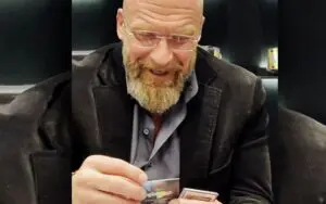 Triple H Kicks Off WWE Trading Card Collection With Surprising First Pull