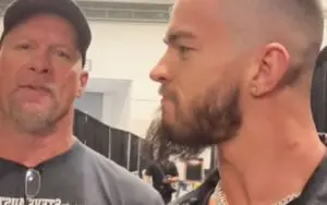 Austin Theory Impersonates Steve Austin — Gets Roasted by the Real Deal at WWE World