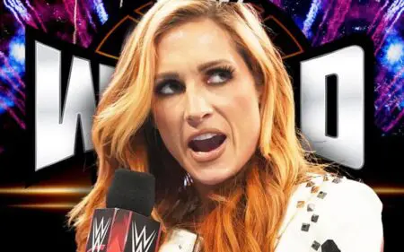 Becky Lynch Spotted on WWE World Banner Amid Absence from Television