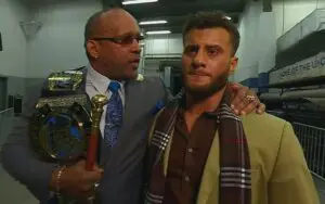 Bobby Lashley Jacks MJF’s Car In Attempt To Bride Him During 4/23 AEW Dynamite Bobby Lashley Jacks MJF's Car In Attempt To Bride Him During 4/23 AEW Dynamite