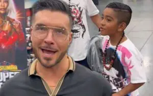 Ethan Page Gets Into Heated Exchange With Young Fan During WWE World Ethan Page Gets Into Heated Exchange With Young Fan During WWE World