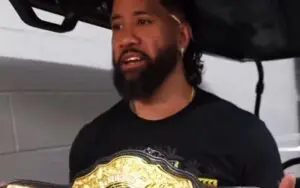 Jey Uso Adds Custom Blue Side Plates to WWE World Title After WrestleMania 41 Win