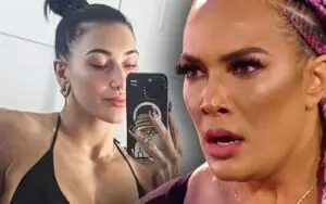 Nia Jax Dares Rhea Ripley to Stink Face Her Again After Viral Selfie
