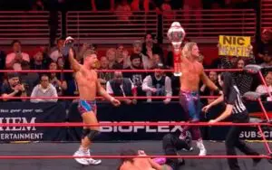 Nic and Ryan Nemeth Steal TNA World Tag Team Titles From The Hardys at Rebellion