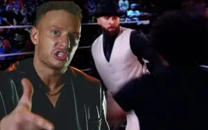 Stacks Sends Message From Afar as Security Attacks Tony D’Angelo on NXT