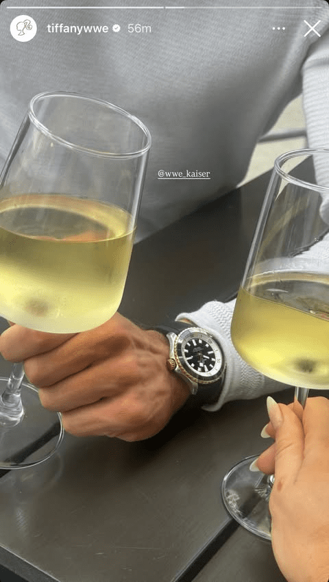 Tiffany Stratton and Ludwig Kaiser Toast to DM Drama After Charlotte Flair’s SmackDown Shot