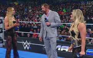 Wade Barrett Reacts to Charlotte Flair and Tiffany Stratton’s Off-Script SmackDown Confrontation Wade Barrett Reacts to Charlotte Flair and Tiffany Stratton's Off-Script SmackDown Confrontation