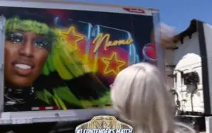 Jade Cargill Throws Water Bottle at Naomi’s Face on WWE Production Truck