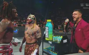 Je’Von Evans Stumbles in WWE SmackDown Debut After Ethan Page Interference Je’Von Evans Stumbles in WWE SmackDown Debut After Ethan Page Interference