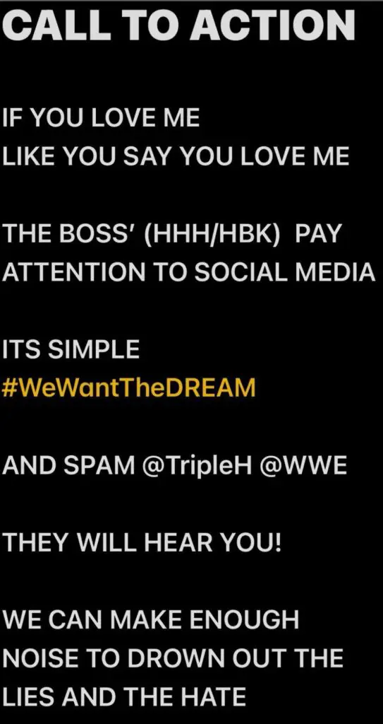Velveteen Dream Urges Fans to Rally for His WWE Comeback Using #WeWantTheDREAM