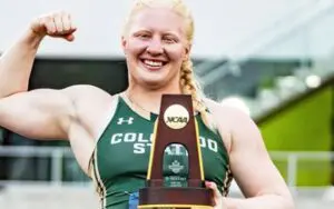 Brock Lesnar’s Daughter Mya Wins Yet Another NCAA Shot Put Title