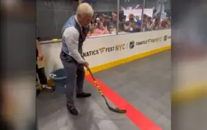 Cody Rhodes Fires Off Wild Slap Shot at Fanatics Fest NYC