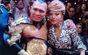 El Hijo del Vikingo Wins AAA Mega Championship Just Days Before WWE x AAA Worlds Collide