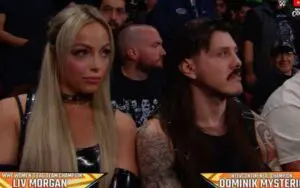 Liv Morgan and Dominik Mysterio Spotted Together Ringside at WWE x AAA Worlds Collide