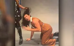 Naomi and Kit Wilson Recreate Sabrina Carpenter’s Viral Album Pose