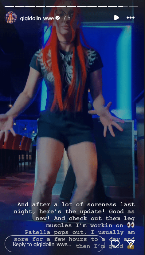 Priscilla Kelly Reveals Condition After Patella Popped Out During In-Ring Return