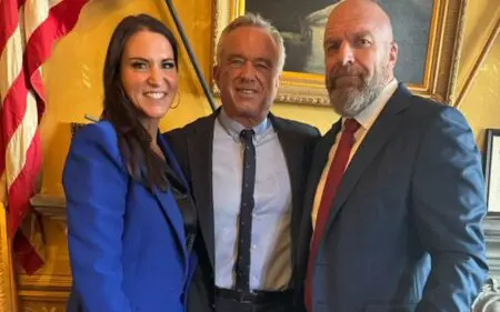 Triple H and Stephanie McMahon Meet with RFK Jr. to Discuss National Health Strategy
