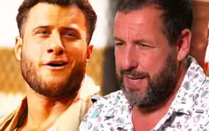 Adam Sandler Reveals MJF Filmed Happy Gilmore 2 Despite Bruises from Matches Adam Sandler Reveals MJF Filmed Happy Gilmore 2 Despite Bruises from Matches
